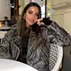 Fashion Faux Leather Jacket Wholesale Ladies Pu Leather Jacket Coat Washed Leather Jacket